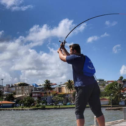 A person fishing on a dock

AI-generated content may be incorrect.
